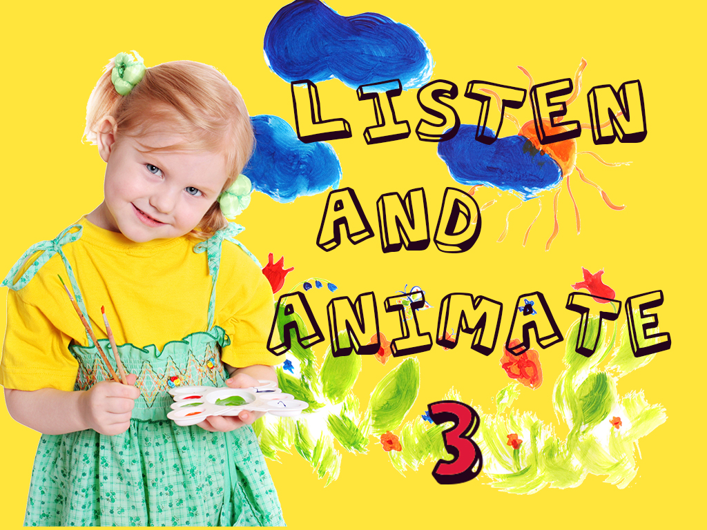 Listen and animate 3 cover