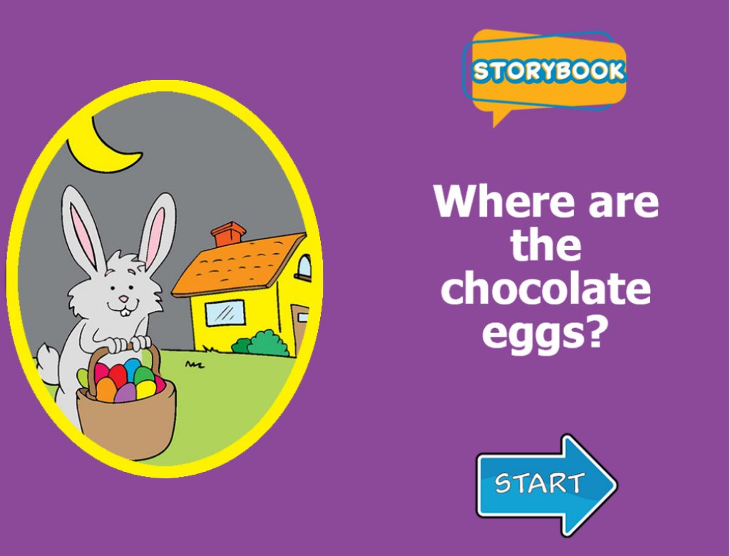 Where are the chocolate eggs?
